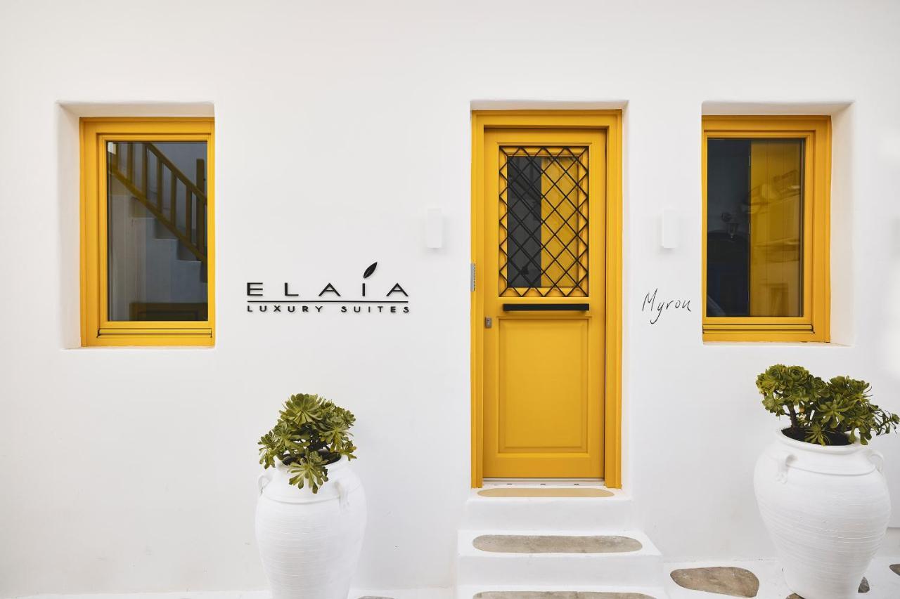 Elaia Luxury Suites Mykonos Mykonos Town Zewnętrze zdjęcie