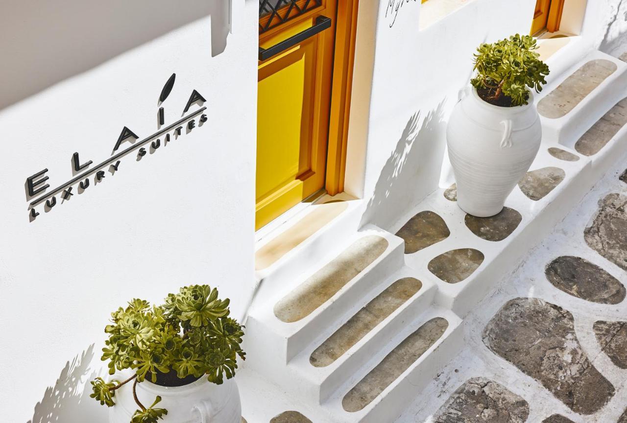 Elaia Luxury Suites Mykonos Mykonos Town Zewnętrze zdjęcie