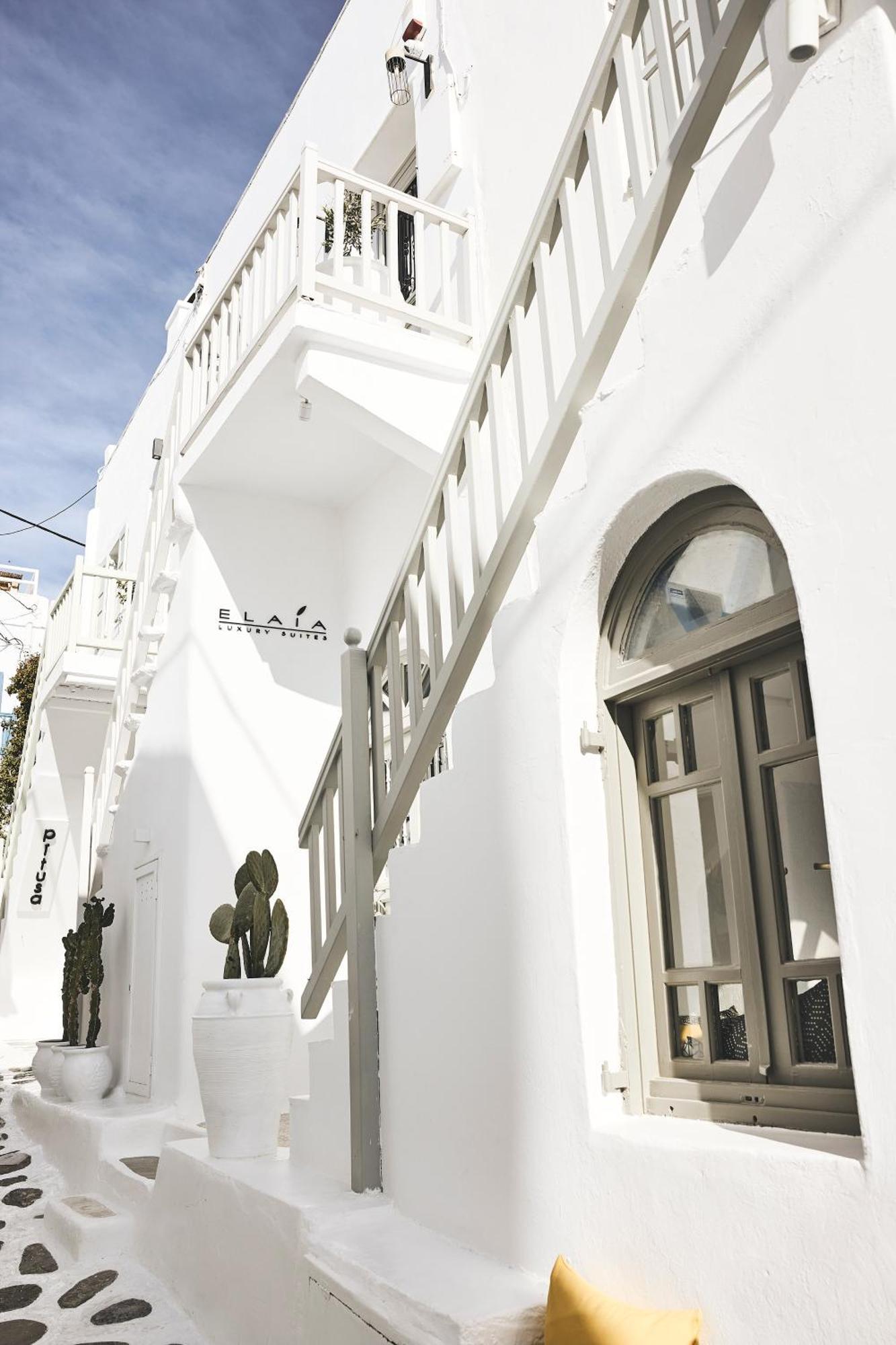 Elaia Luxury Suites Mykonos Mykonos Town Zewnętrze zdjęcie